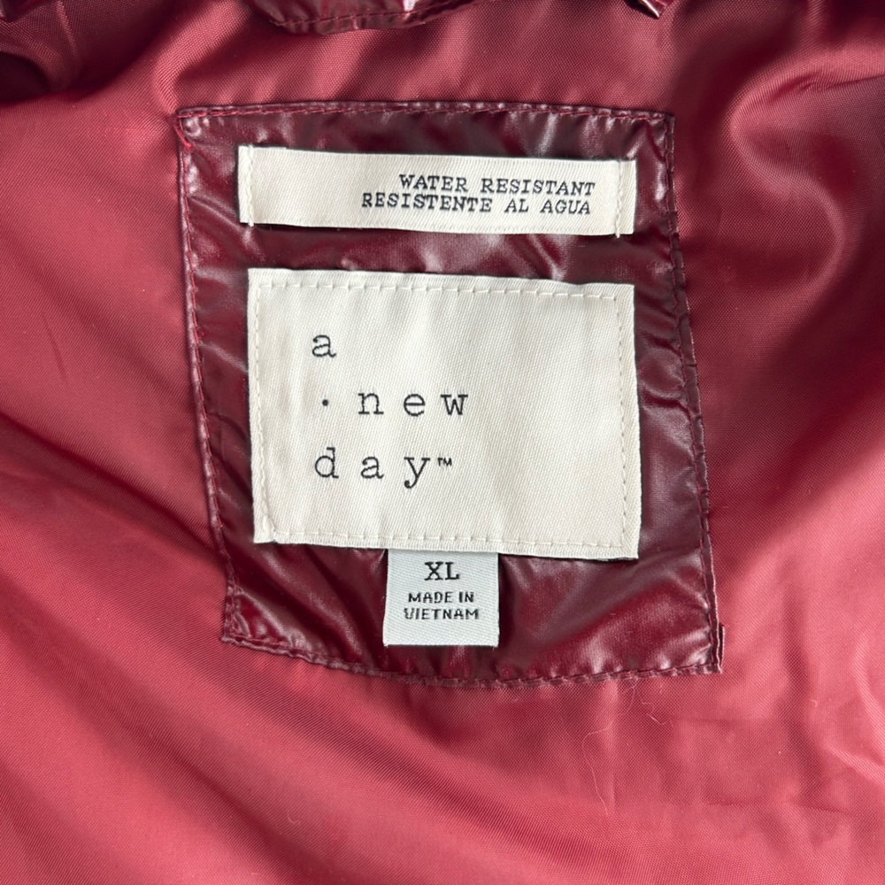 Red Puffer Jacket - Picture 5 of 5